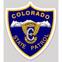 Colorado State Patrol - Vinyl Sticker