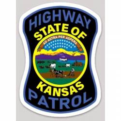 Kansas Highway Patrol - Vinyl Sticker