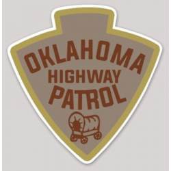 Oklahoma Highway Patrol - Vinyl Sticker