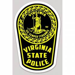 Virginia State Police - Vinyl Sticker