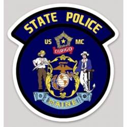 Maine State Police - Vinyl Sticker