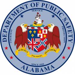 Alabama Department Of Public Safety - Vinyl Sticker