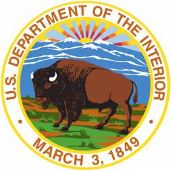 United States Department of the Interior Seal - Vinyl Sticker