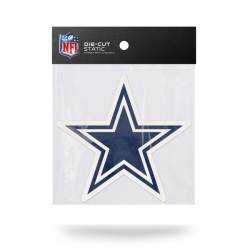 Dallas Cowboys - 5x5 Shape Cut Die Cut Static Cling