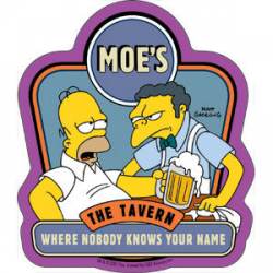 Moes Tavern - Sticker