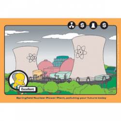 Nuclear Plant - Sticker