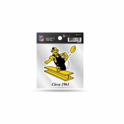 Pittsburgh Steelers Retro - 4x4 Vinyl Sticker