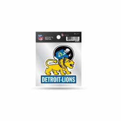 Detroit Lions Retro - 4x4 Vinyl Sticker