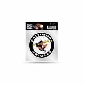 Baltimore Orioles Retro - 4x4 Vinyl Sticker