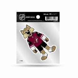 Arizona Coyotes Mascot - 4x4 Vinyl Sticker