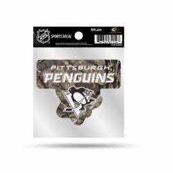 Pittsburgh Penguins Camo Mossy Oak - 4x4 Vinyl Sticker