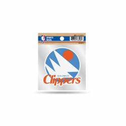 Los Angeles Clippers Retro Vintage Logo - 4x4 Vinyl Sticker
