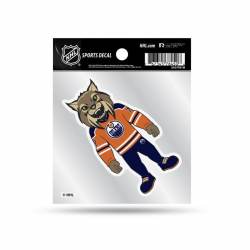 Edmonton Oilers Mascot - 4x4 Vinyl Sticker