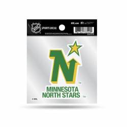 Minnesota North Stars Retro - 4x4 Vinyl Sticker
