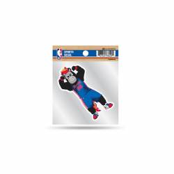 Detroit Pistons Mascot - 4x4 Vinyl Sticker