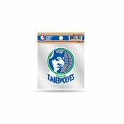 Minnesota Timberwolves Retro Vintage Logo - 4x4 Vinyl Sticker