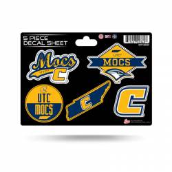 University of Tennessee at Chattanooga Mocs - 5 Piece Sticker Sheet