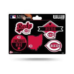 Cincinnati Reds - 5 Piece Sticker Sheet
