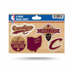 Cleveland Cavaliers 2022 Logo - 5 Piece Sticker Sheet