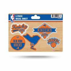 New York Knicks - 5 Piece Sticker Sheet