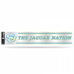 Southern University Jaguars - 3x17 Clear Vinyl Sticker