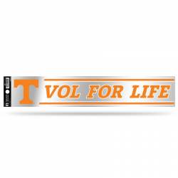 University Of Tennessee Volunteers - 3x17 Clear Vinyl Sticker