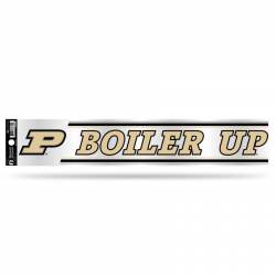 Purdue University Boilermakers - 3x17 Clear Vinyl Sticker