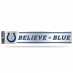 Indianapolis Colts - 3x17 Clear Vinyl Sticker