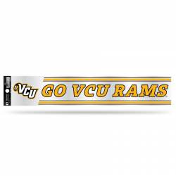 Virginia Commonwealth University Rams - 3x17 Clear Vinyl Sticker