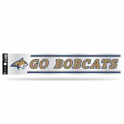 Montana State University Bobcats - 3x17 Clear Vinyl Sticker