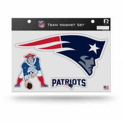 New England Patriots Retro - 2 Piece Magnet Set