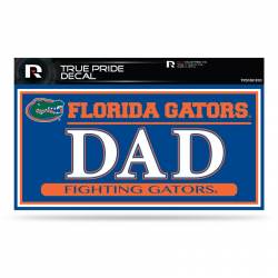 University Of Florida Gators Dad - 3x6 True Pride Vinyl Sticker