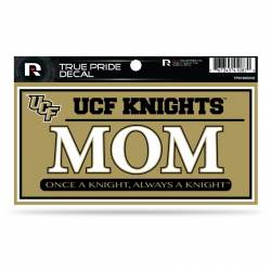University Of Central Florida Knights Mom - 3x6 True Pride Vinyl Sticker