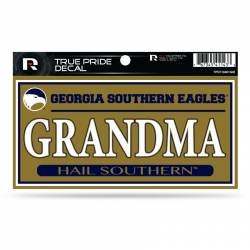 Georgia Southern University Eagles Grandma - 3x6 True Pride Vinyl Sticker