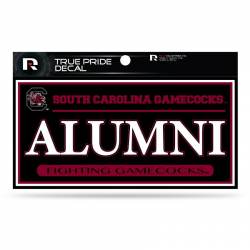 University Of South Carolina Gamecocks Alumni Black - 3x6 True Pride Vinyl Sticker