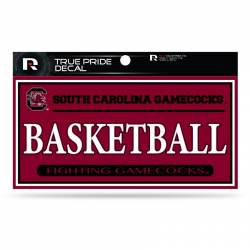 University Of South Carolina Gamecocks Basketball - 3x6 True Pride Vinyl Sticker