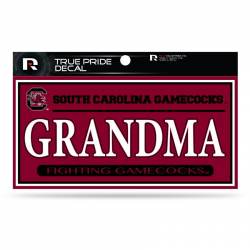 University Of South Carolina Gamecocks Grandma - 3x6 True Pride Vinyl Sticker