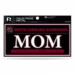 University Of South Carolina Gamecocks Mom Black - 3x6 True Pride Vinyl Sticker