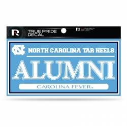 University Of North Carolina Tar Heels Alumni - 3x6 True Pride Vinyl Sticker