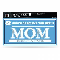 University Of North Carolina Tar Heels Mom - 3x6 True Pride Vinyl Sticker