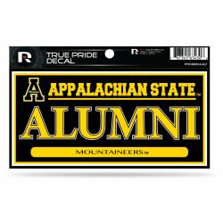Appalachian State University Mountaineers Alumni Black - 3x6 True Pride Vinyl Sticker