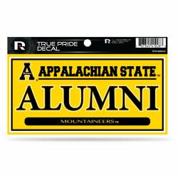 Appalachian State University Mountaineers Alumni - 3x6 True Pride Vinyl Sticker
