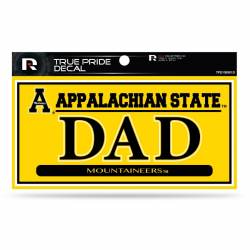 Appalachian State University Mountaineers Dad - 3x6 True Pride Vinyl Sticker