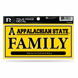 Appalachian State University Mountaineers Family - 3x6 True Pride Vinyl Sticker