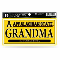 Appalachian State University Mountaineers Grandma - 3x6 True Pride Vinyl Sticker