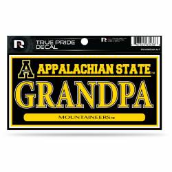 Appalachian State University Mountaineers Grandpa Black - 3x6 True Pride Vinyl Sticker