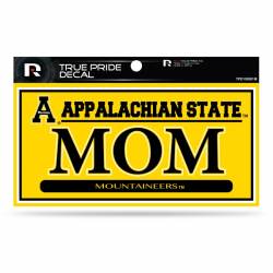 Appalachian State University Mountaineers Mom - 3x6 True Pride Vinyl Sticker