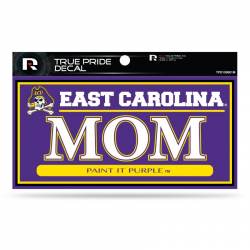 East Carolina University Pirates Mom - 3x6 True Pride Vinyl Sticker