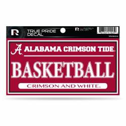 University of Alabama Crimson Tide Basketball - 3x6 True Pride Vinyl Sticker