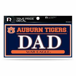 Auburn University Tigers Dad - 3x6 True Pride Vinyl Sticker